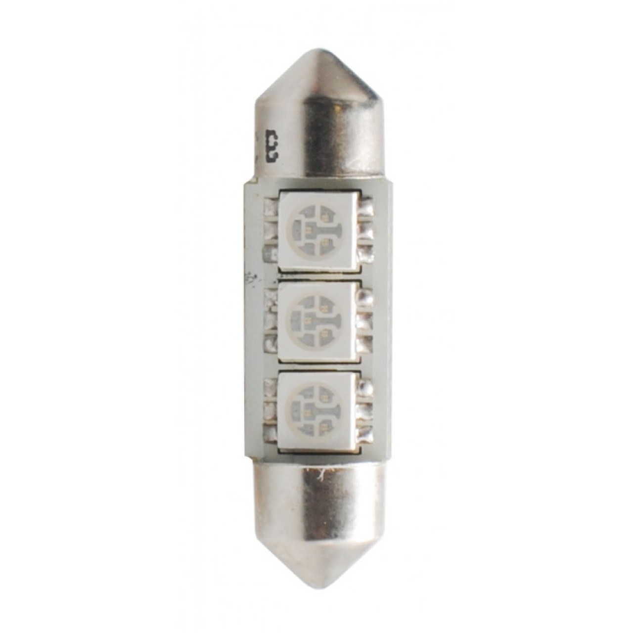 ΛΑΜΠΑΚΙΑ ΠΛΑΦΟΝΙΕΡΑΣ C5W/C10W 12V 0,72W SV8,5 36mm CAN-BUS LED 3xSMD5050 PREMIUM ΜΠΛΕ 1ΤΕΜ. M-TECH - 5882