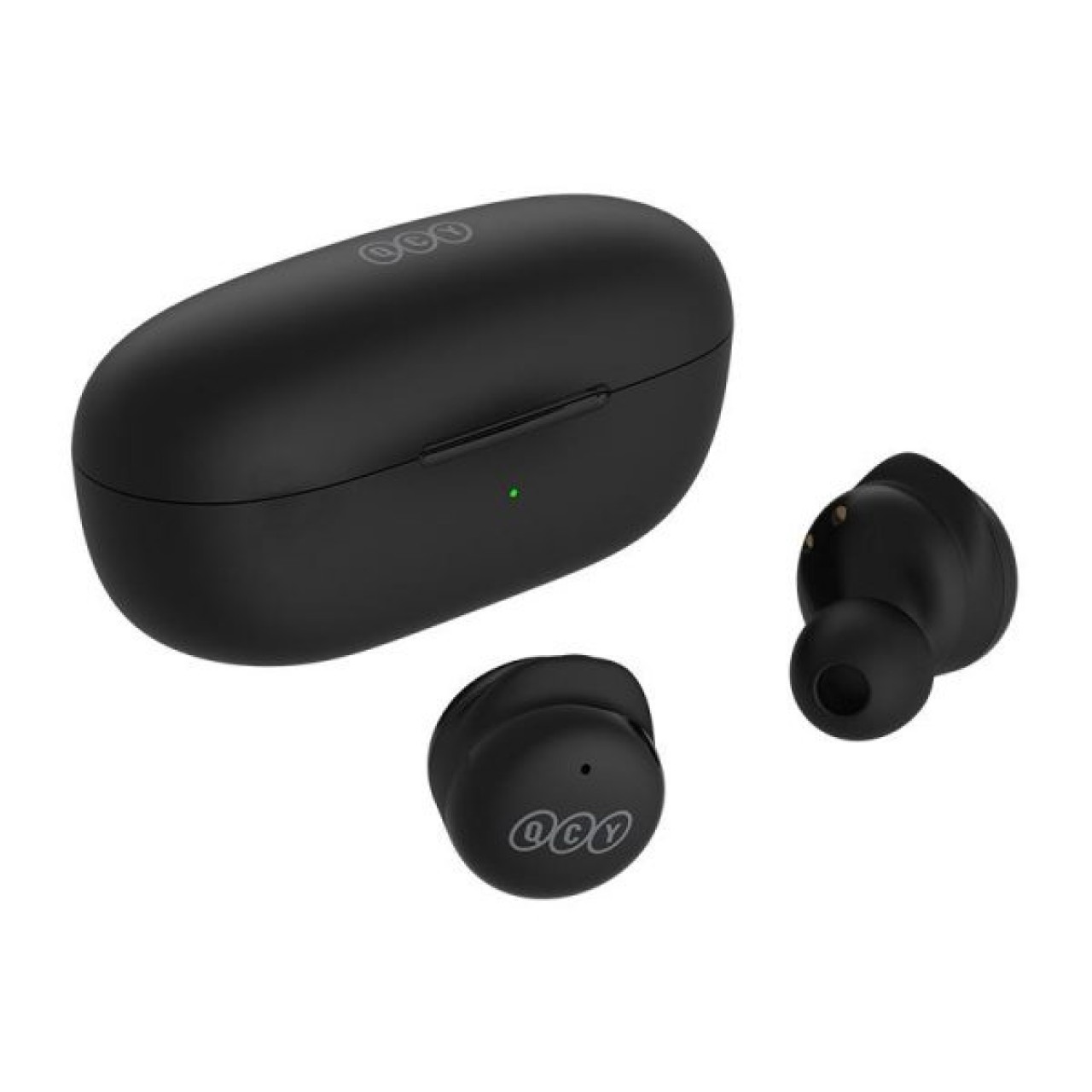 QCY T17 TWS BLACK 6MM DYNAMIC DRIVER-MIC NOISE CANCEL. MUSIC TIME: 4H. CALLING TIME: 3,5H. BLUETOOTH - 5885