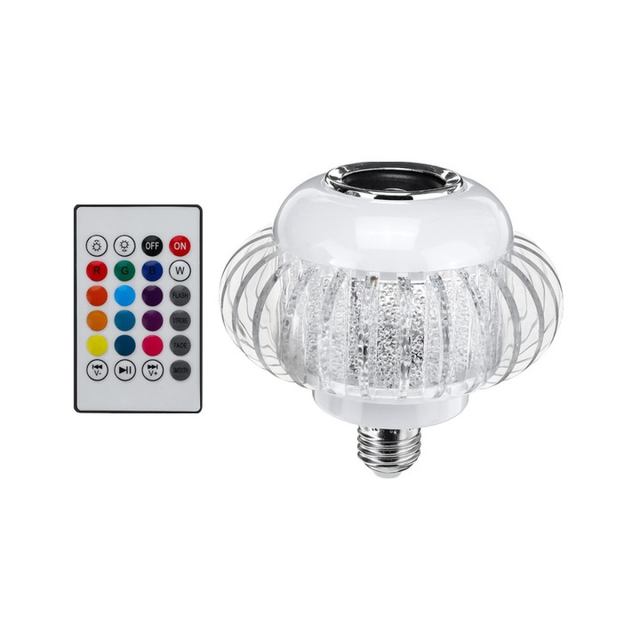 Λάμπα LED – Smart – Με ηχείο Bluetooth – Crystal – 5906