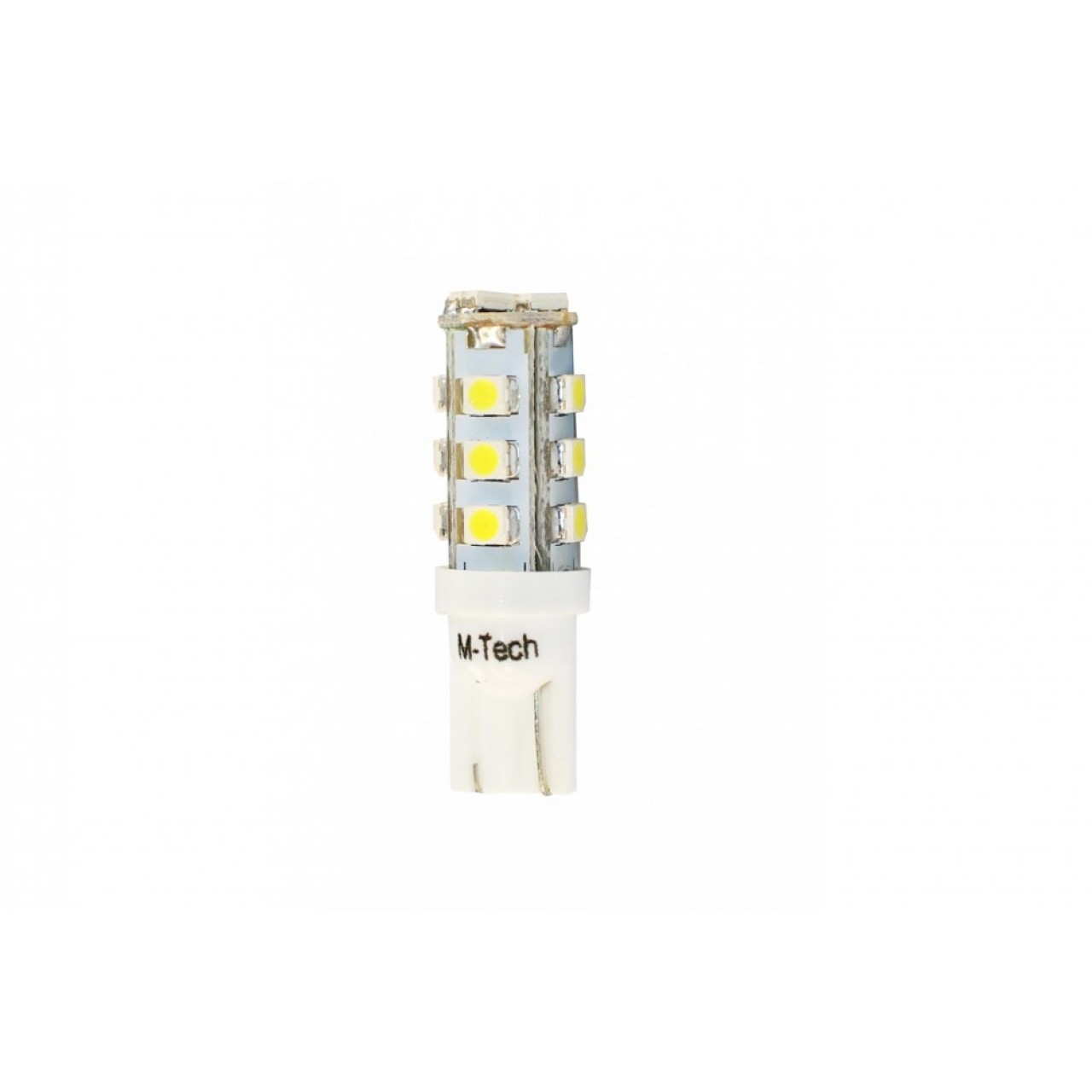 W5W 12V T10 W2,1x9,5d LED 16xSMD3528 ΛΕΥΚΟ (ΚΑΡΦΩΤΟ ΑΚΑΛΥΚΟ) BLISTER 2ΤΕΜ. - 6141