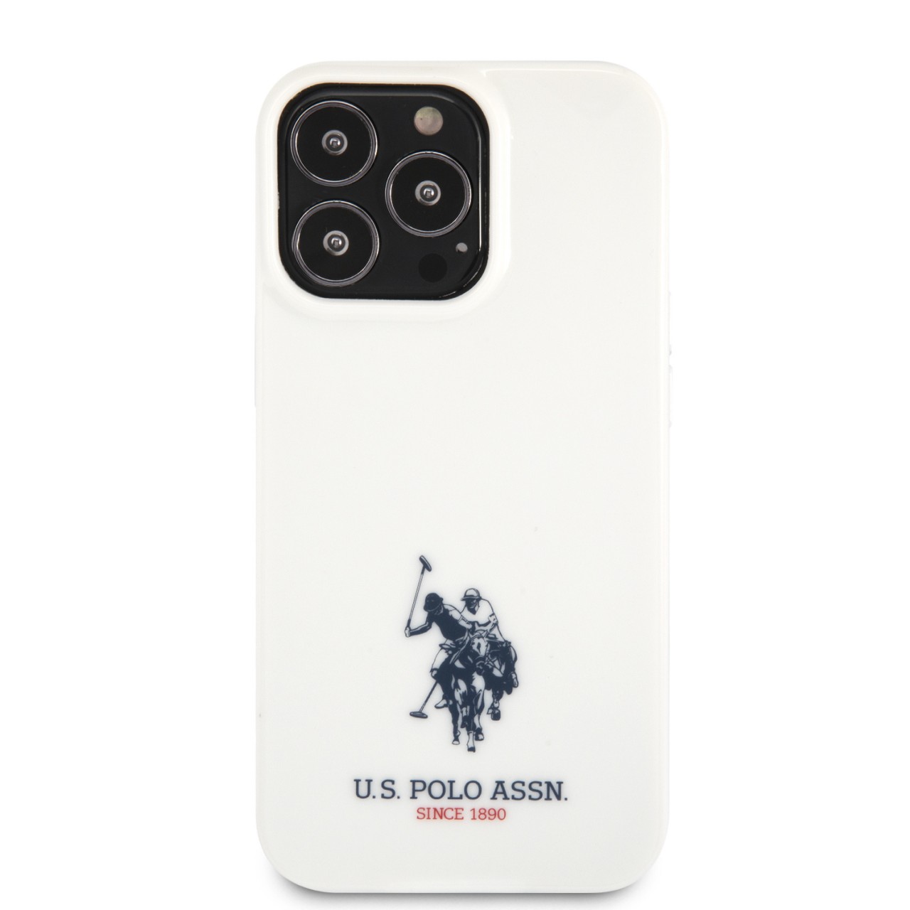 U.S. Polo Assn. “Mini Horses Logo Collection” Θήκη προστασίας από σιλικόνη – iPhone 13 Pro Max Λευκό - 6198