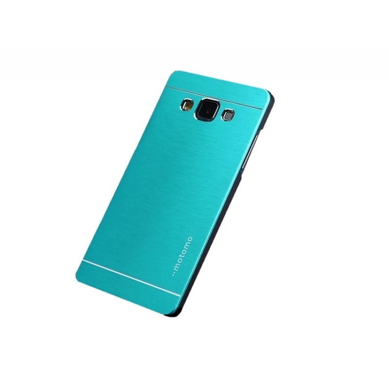 Θήκη Samsung Galaxy J7 2015 ( J700F) Αλουμινίου Motomo - Γαλάζιο - OEM