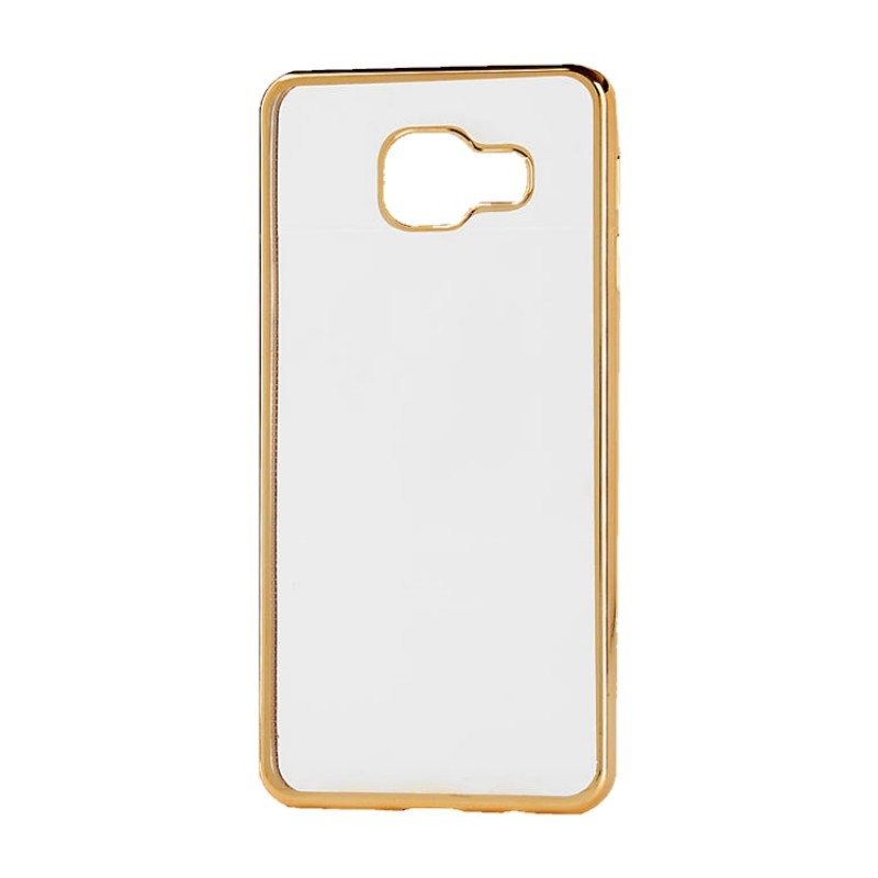 Θήκη Samsung Galaxy S6 Σιλικόνης TPU Πλαίσιο - Χρυσό - OEM
