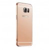 Θήκη Samsung Galaxy S7 Edge Αλουμινίου Καθρέφτης - Ροζ - OEM