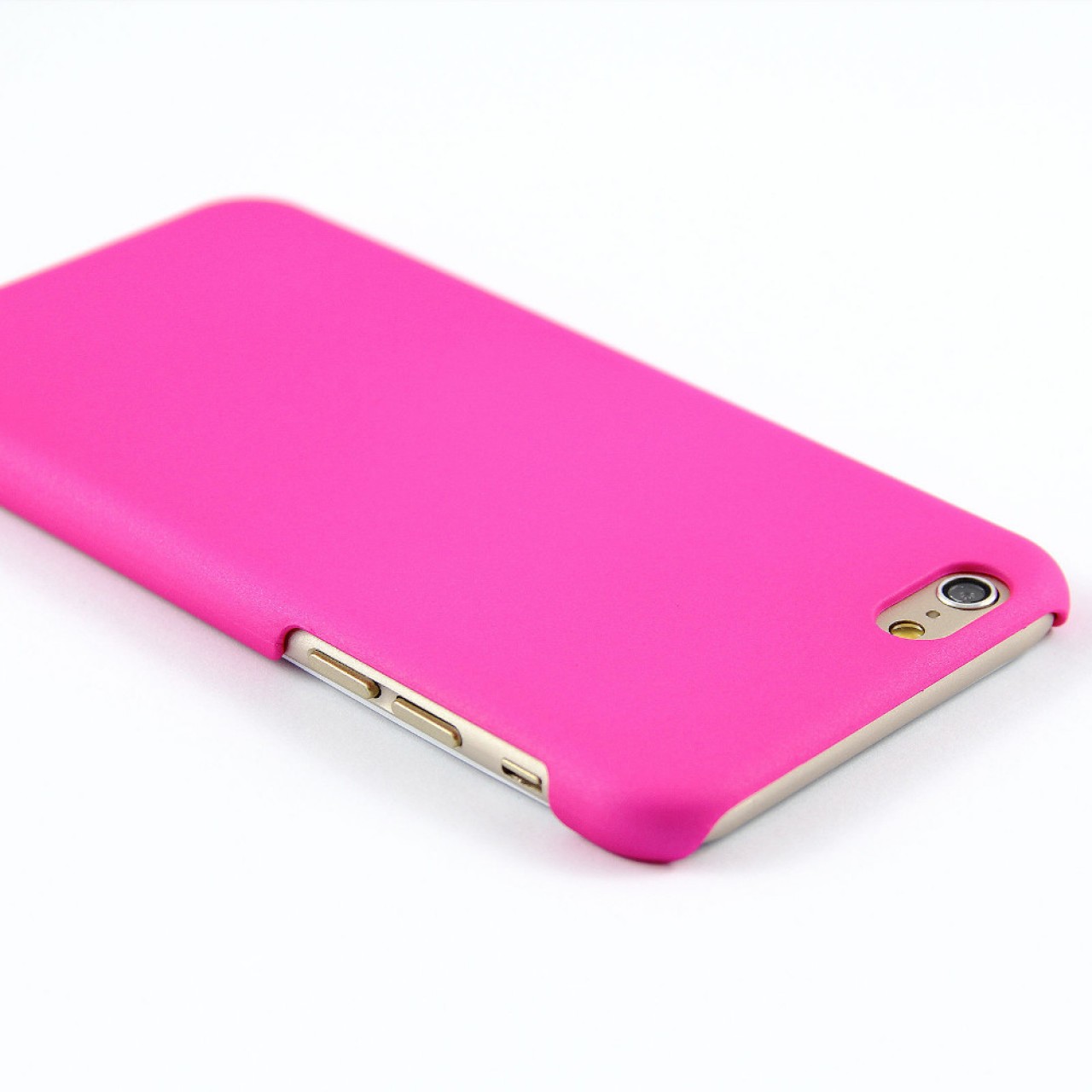 Θήκη iphone 5 / 5s / SE Σκληρή Πλαστική Frosted Ματ με επένδυση καουτσούκ - Ροζ - OEM