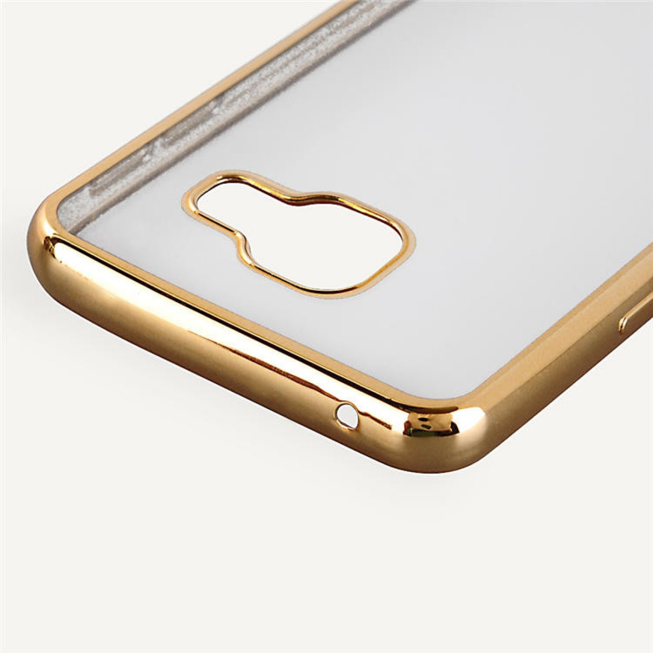 Θήκη Samsung Galaxy A3 2016 (A310F) Σιλικόνης TPU Πλαίσιο - Χρυσό - OEM