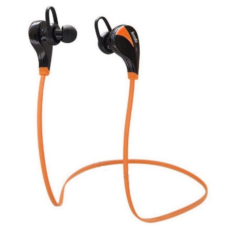 Ασύρματα Ακουστικά Handsfree In-Ear Bluetooth V4.0 Lemfo G6 - Πορτοκαλί - OEM
