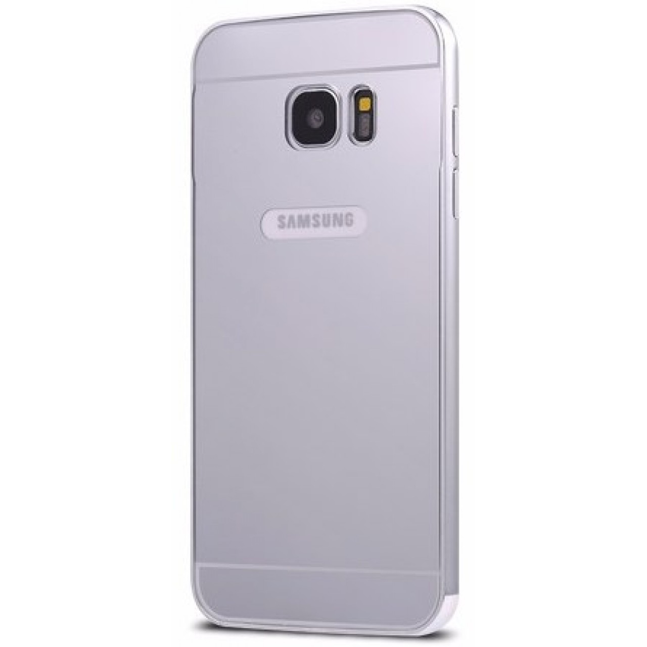 Θήκη Samsung Galaxy S7 Αλουμινίου Καθρέφτης - Ασημί - OEM