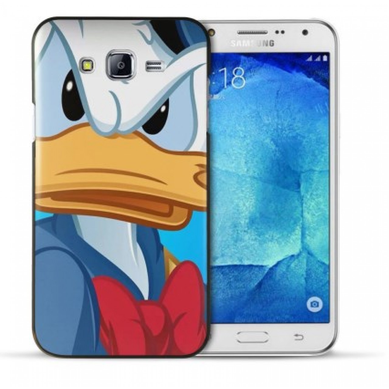 Θήκη Samsung Galaxy A5 2016 ( A510 ) Σκληρή Πλαστικό Donald Duck - Μαύρο - OEM
