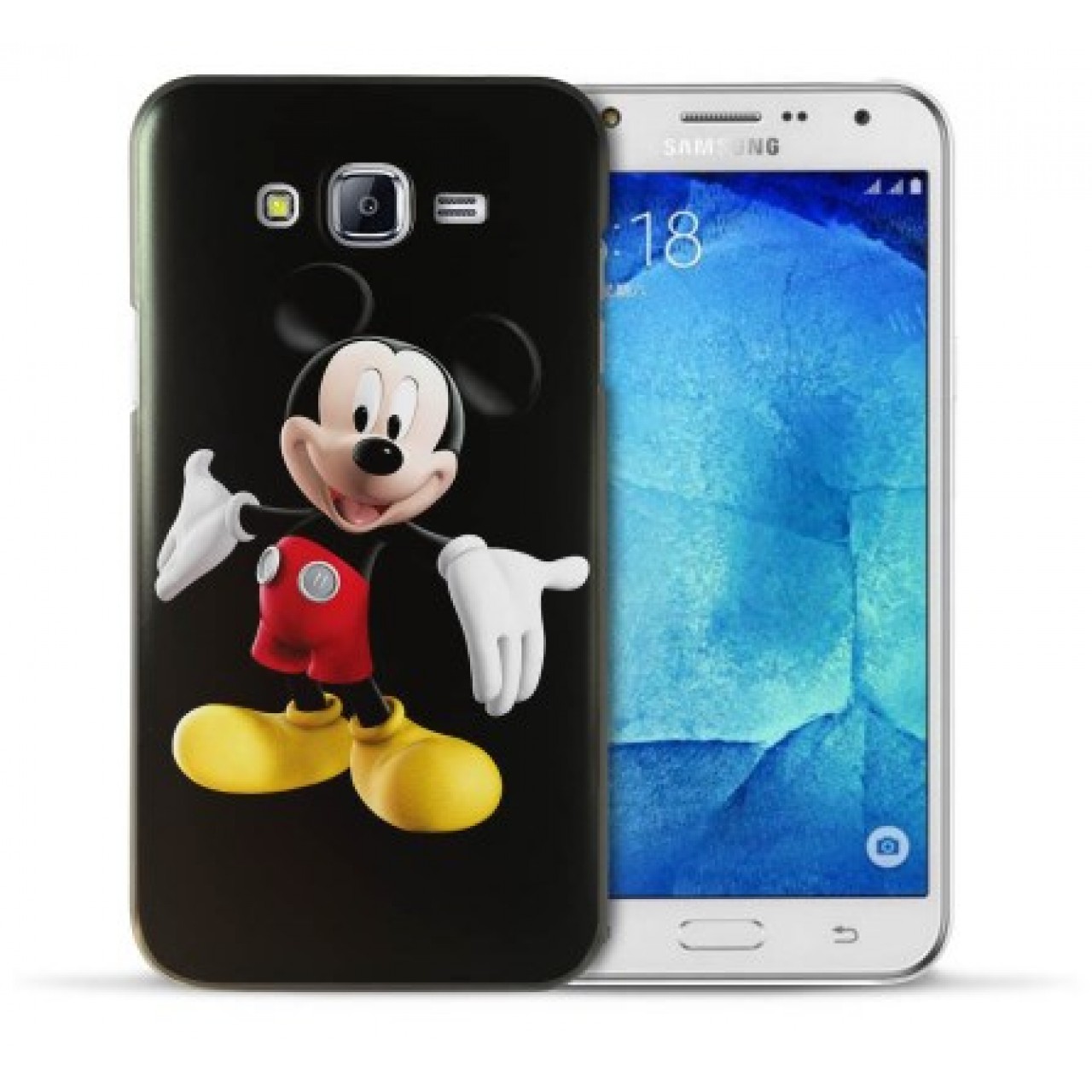 Θήκη Samsung Galaxy A5 2016 ( A510 ) Σκληρή Πλαστικό Mickey Mouse 2246 - Μαύρο - OEM