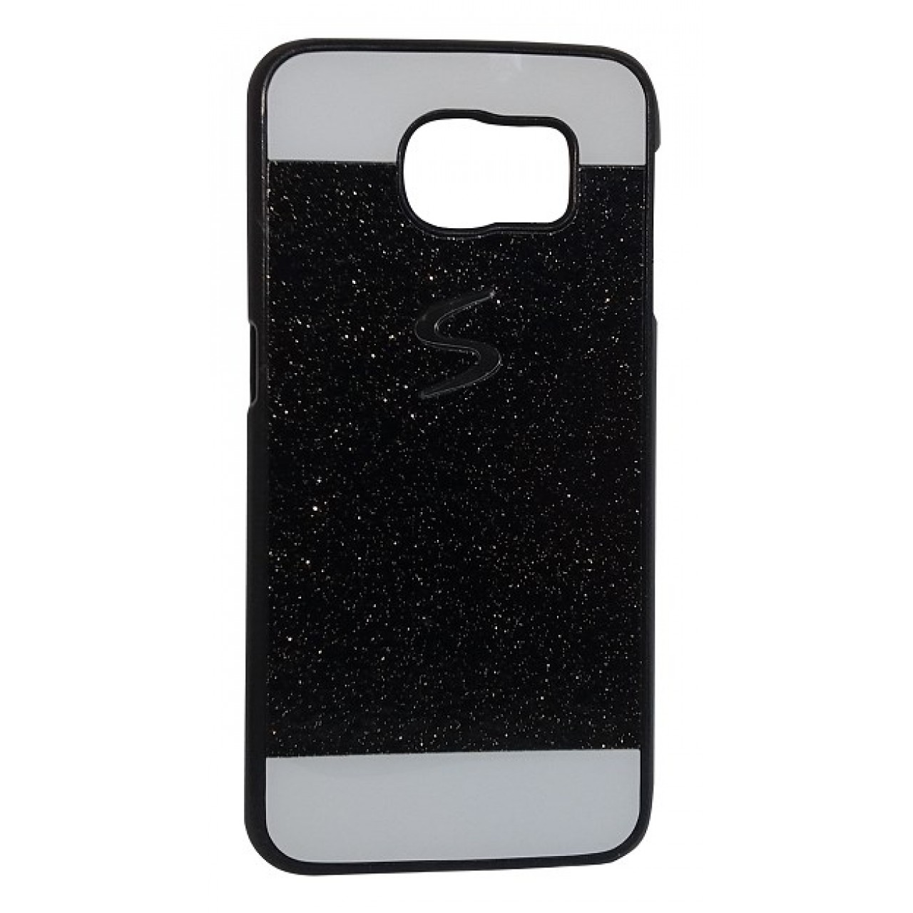 Θήκη Samsung Galaxy S6 Σκληρή Πλαστική PC Glitter - 2275 - Μαύρο - OEM