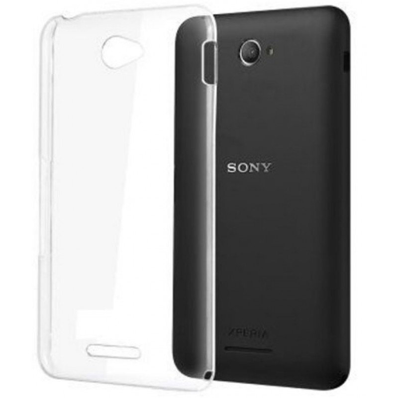 Θήκη  Sony Xperia E4 Σιλικόνης TPU - 2453 -  Διάφανο - OEM