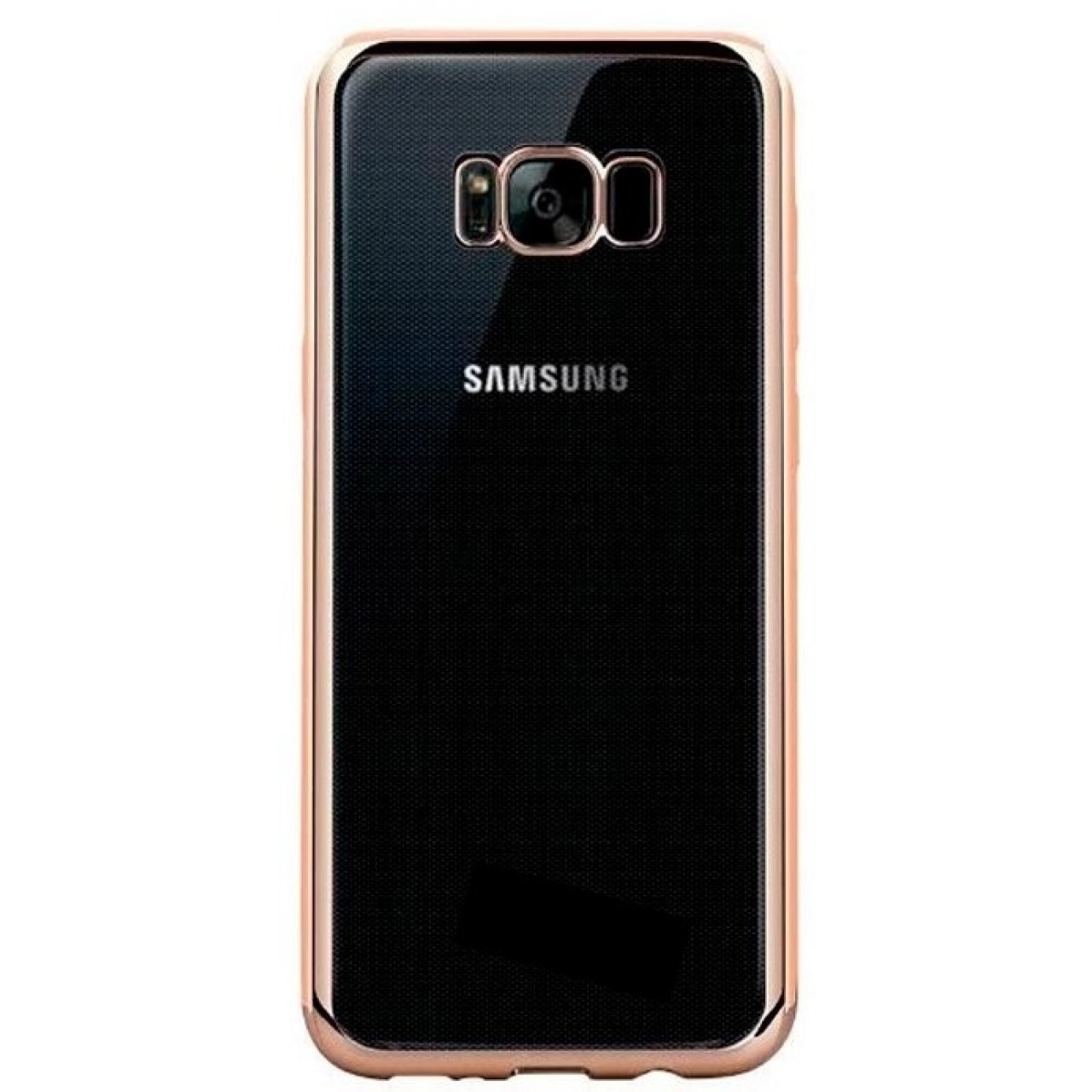 Θήκη Samsung Galaxy S8 Σιλικόνης TPU Πλαίσιο - 2566 - Χρυσό - OEM