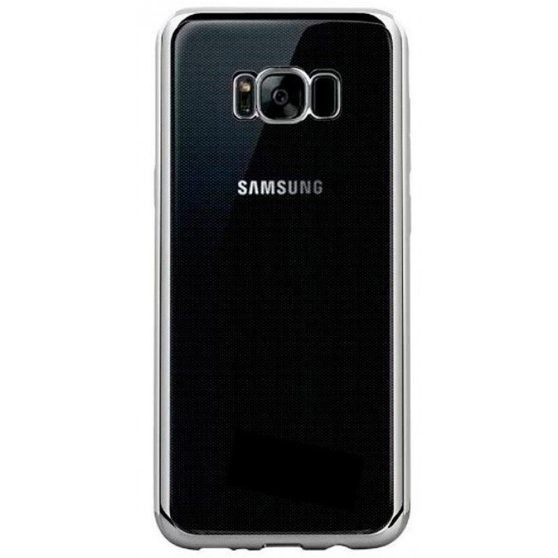 Θήκη Samsung Galaxy S8 Σιλικόνης TPU Πλαίσιο - 2567 - Γκρι - OEM