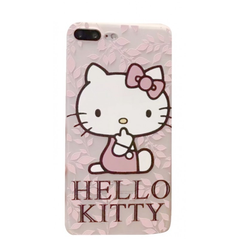 Θήκη iphone 7/8 Σιλικόνης 3D TPU Hello Kitty - 2636 - OEM