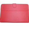 Θήκη Τάμπλετ Universal PU Leather έως 8 ίντσες- 2722 - Κόκκινο - OEM