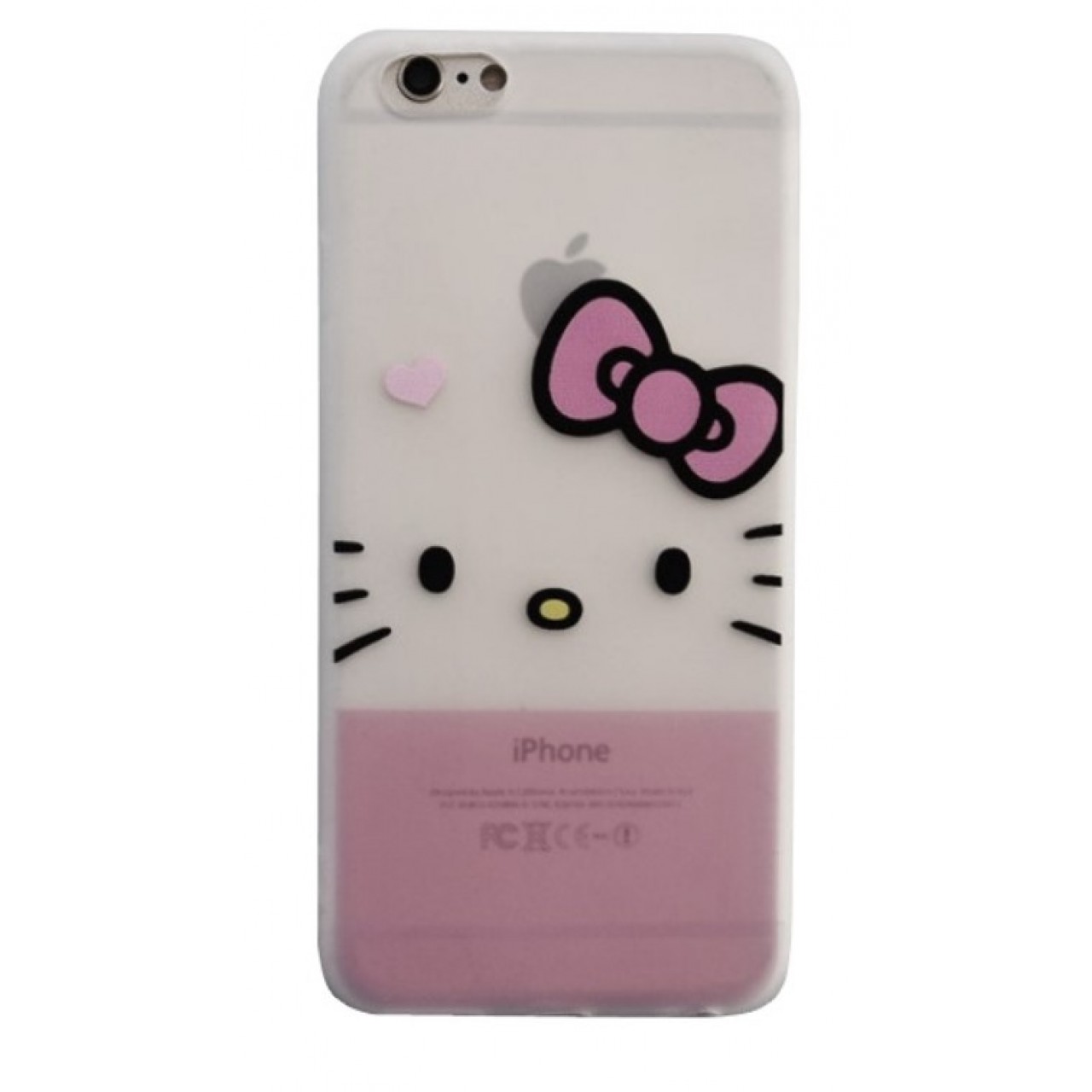 Θήκη iphone 6 / 6s Σιλικόνης TPU Hello Kitty Heart - 2783 - OEM