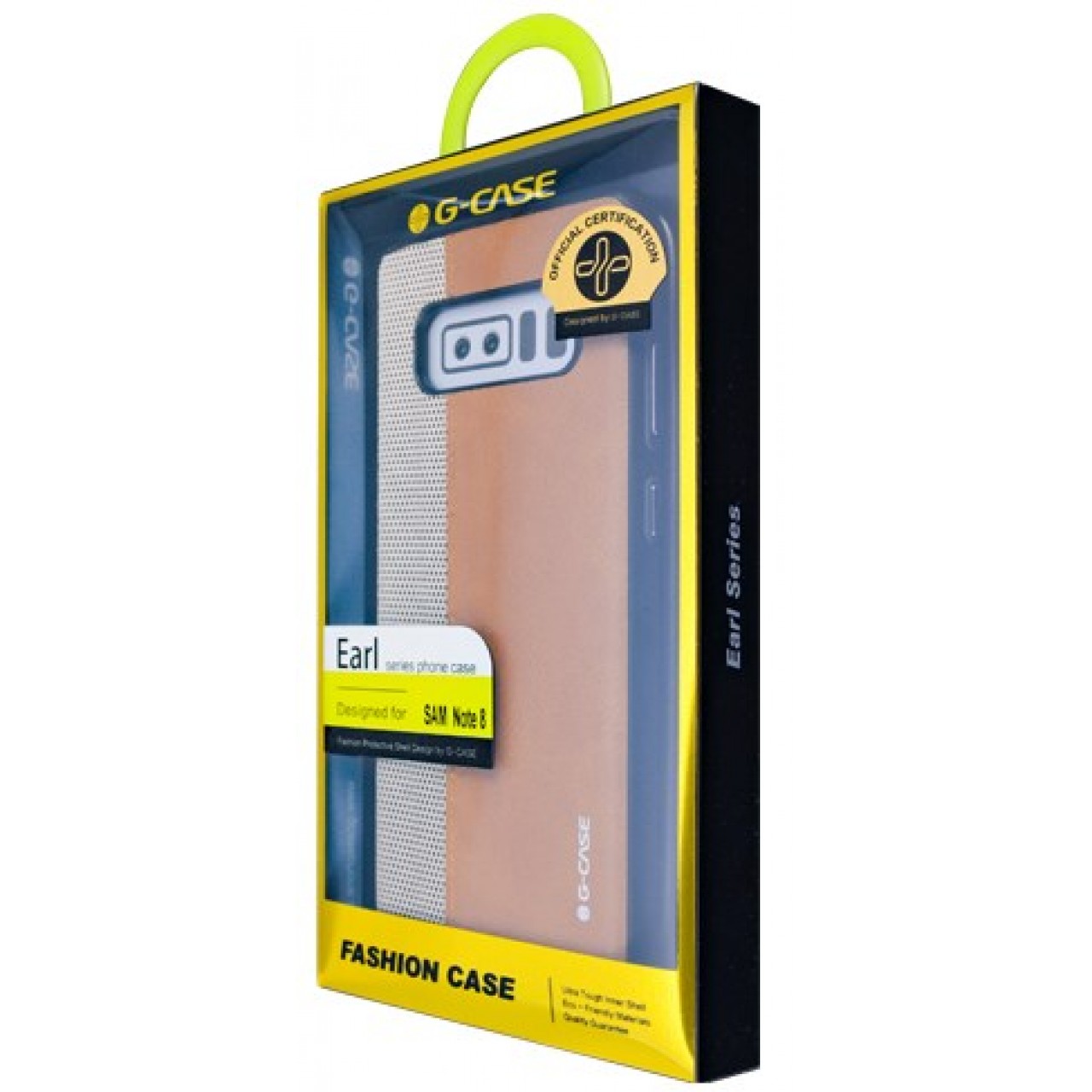 Θήκη Samsung Galaxy Note 8 ( N950N ) G-CASE Earl serie Σιλικόνης TPU - 2974 - Μαύρο - OEM