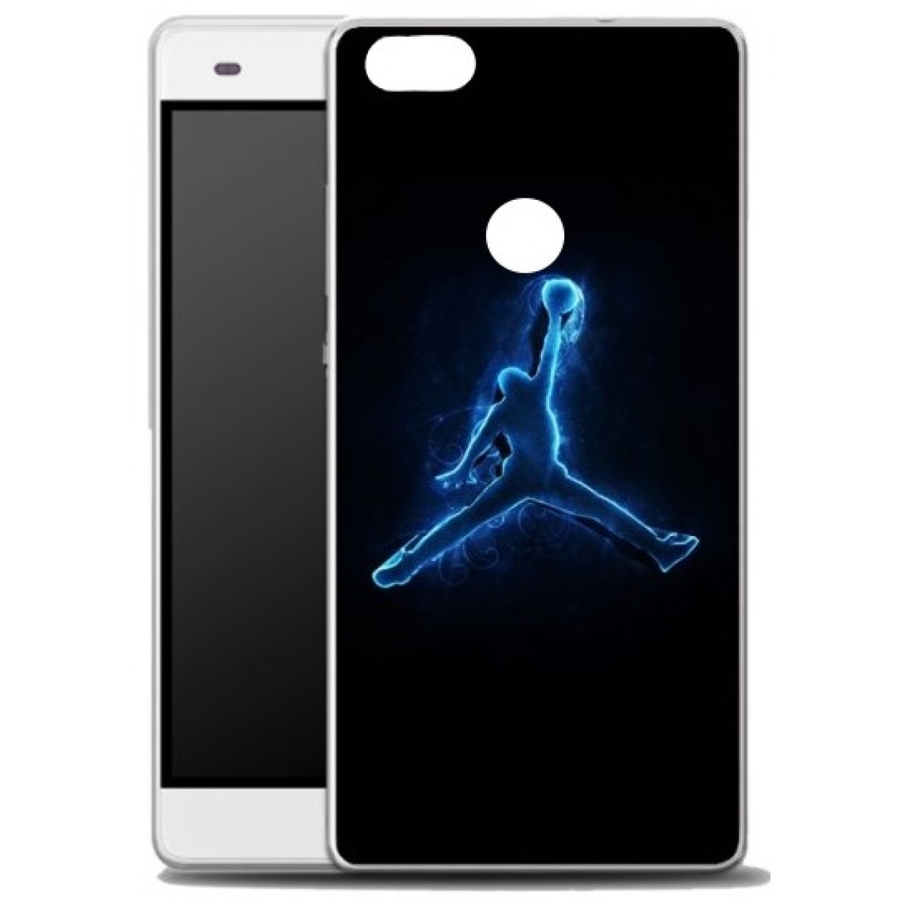 Θήκη Huawei Ascend P8 / P9 Lite 2017 Σιλικόνης TPU Michael Jordan - 2993 - Γαλάζιο - OEM