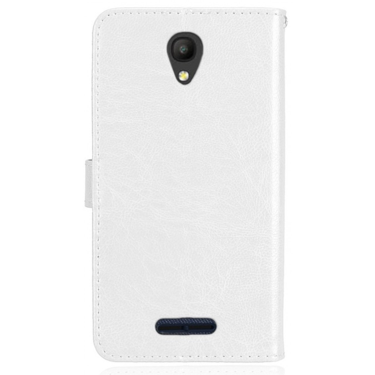 Θήκη Alcatel pop 4 5051D PU Leather Πορτοφόλι flip - 3015 - Λευκό - OEM