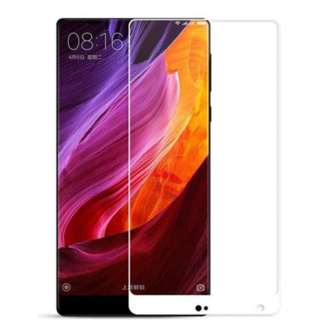 Tempered Glass (Τζάμι) - Προστασία Οθόνης για Xiaomi Mi Mix 6.4   0.3mm - 3220 - Λευκό - OEM