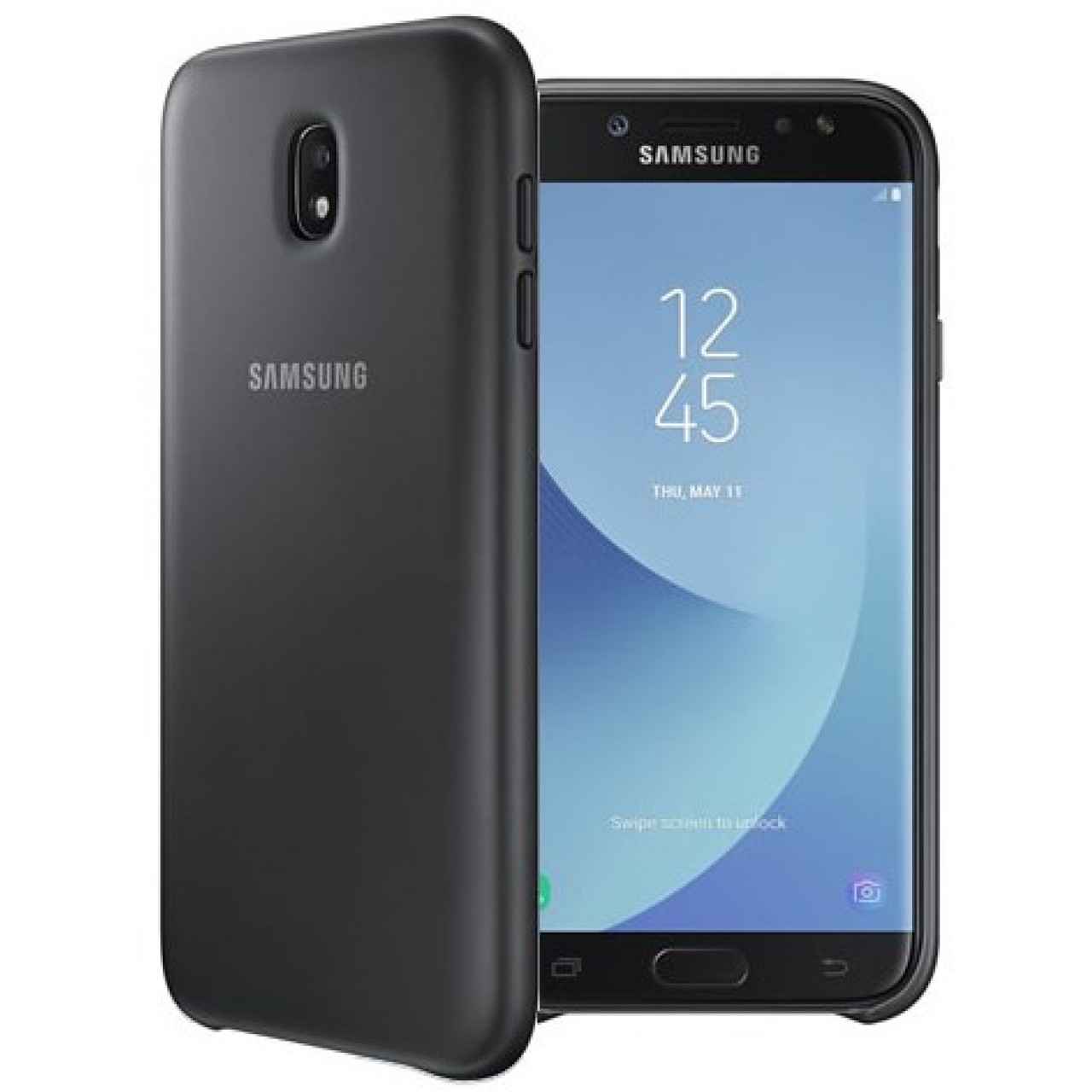 Θήκη Samsung Galaxy J7 2017 (J730F) Original Dual Layer Cover - 3401 - Μαύρο