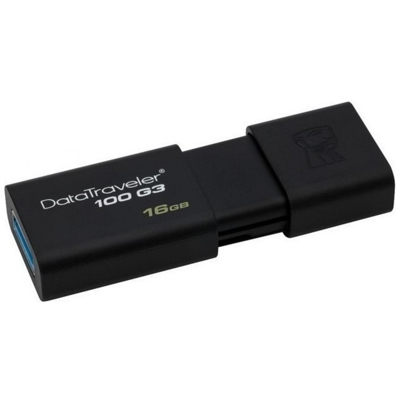 USB Stick Kingston DataTraveler 100 G3 16GB - 3435 - Μαύρο