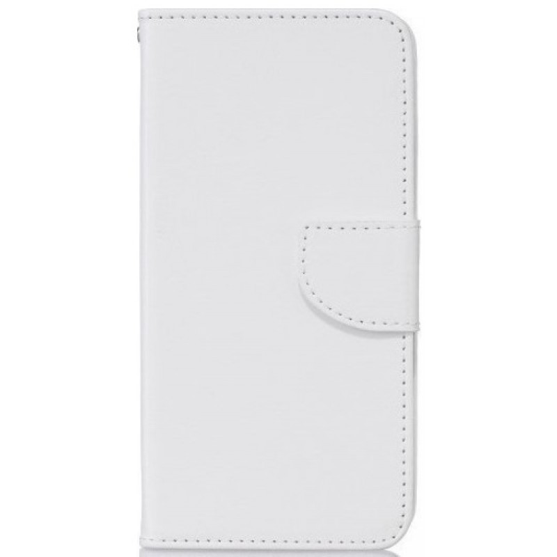 Θήκη για LG G4 PU Leather Πορτοφόλι - 3514 - Λευκό - OEM