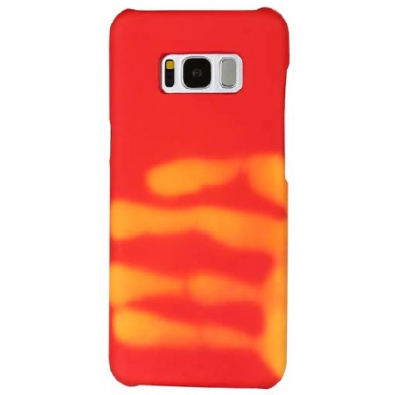 Θήκη Samsung Galaxy S8 (G950) Σκληρή που αλλάζει χρώμα με την θερμότητα - 3565 - Κόκκινο - OEM