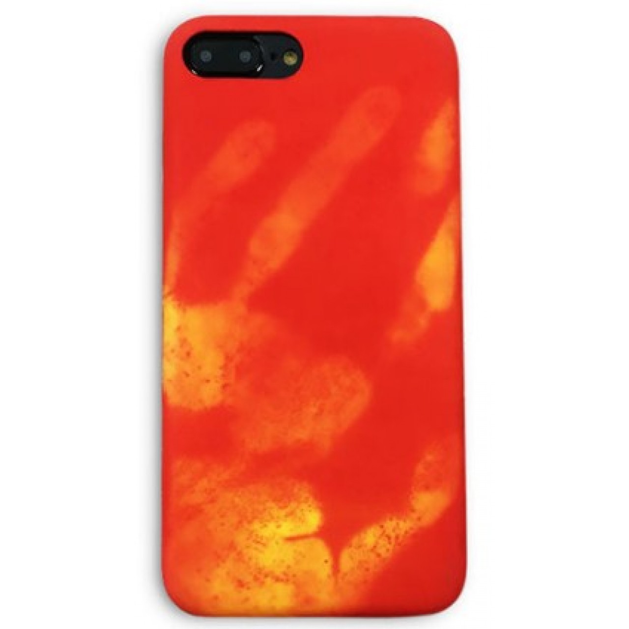 Θήκη iphone 7/8 Σκληρή που αλλάζει χρώμα με την θερμότητα - 3567 - Κόκκινο - OEM
