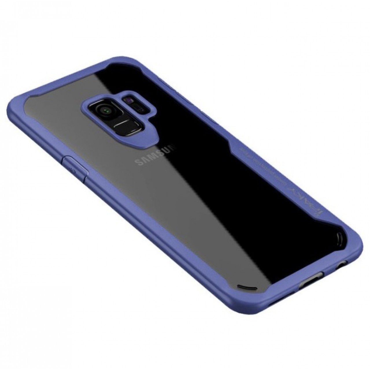 Θήκη Samsung Galaxy S9 (G960F) iPaky Frame Hybrid Σκληρή Πλαστική - 3784 - Μπλέ - OEM