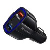 Wozinsky Φορτιστής Αυτοκινήτου (2x USB Female/USB Type-C Female) Quick Charge 3.0/Γρήγορης Φόρτισης QC3.0 - 4993