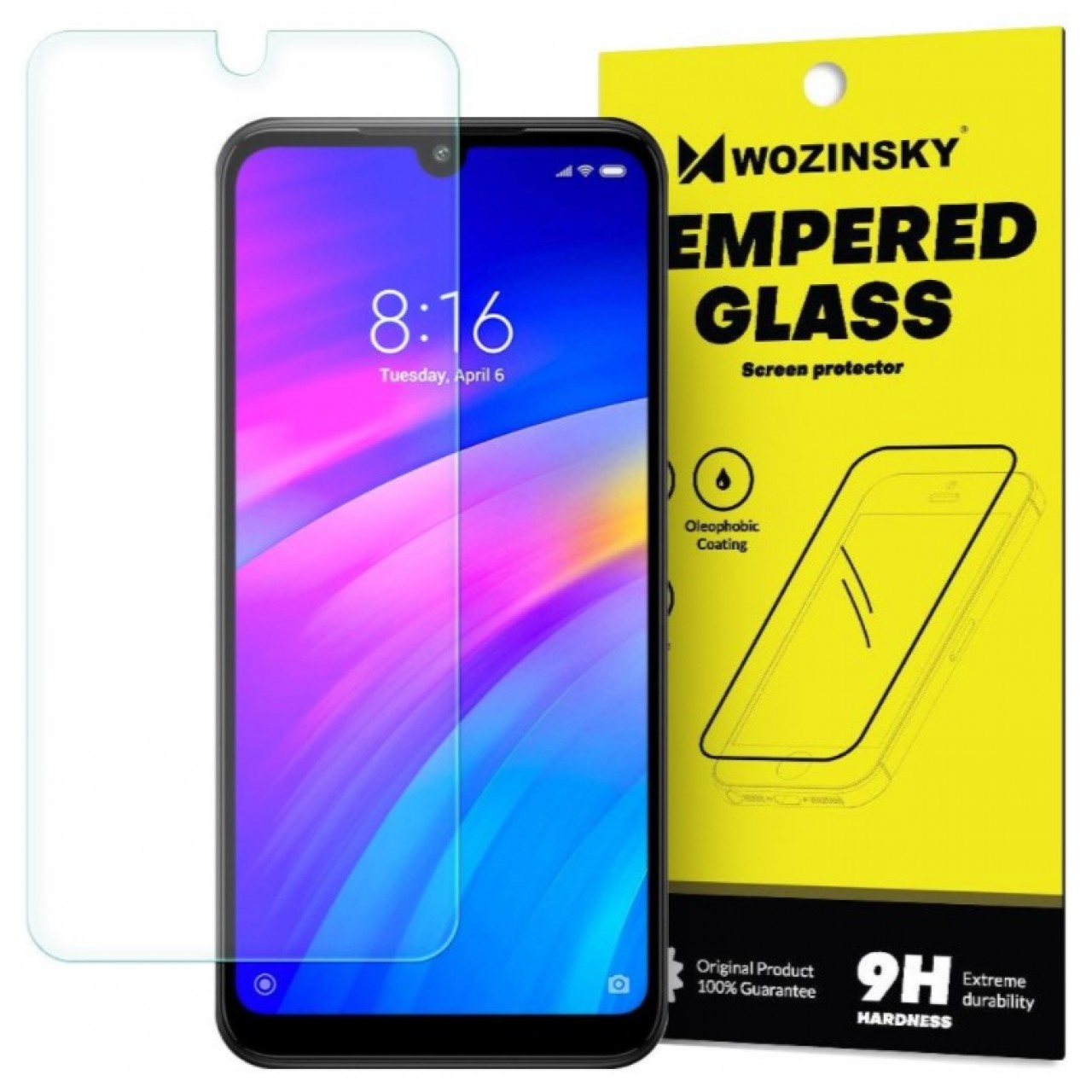 Tempered Glass (Τζάμι) - Προστασία Οθόνης 9H Xiaomi Redmi Note 7 / Note 7 Pro 0.30mm - Διάφανο - 5066 - Wozinsky