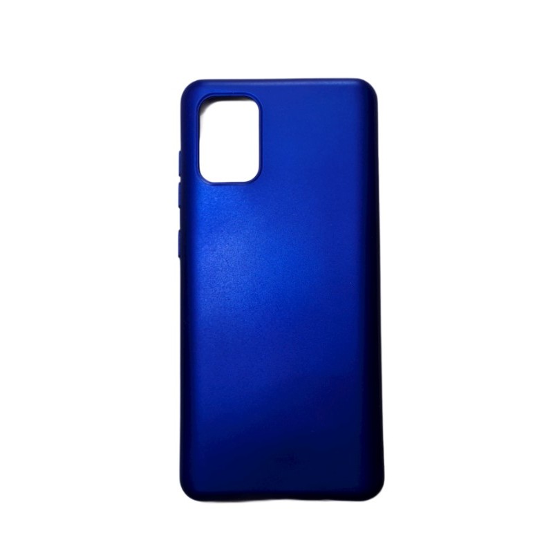 Θήκη Samsung Galaxy A71 Silicone soft-touch cover - 5083 - Μπλε - ΟΕΜ