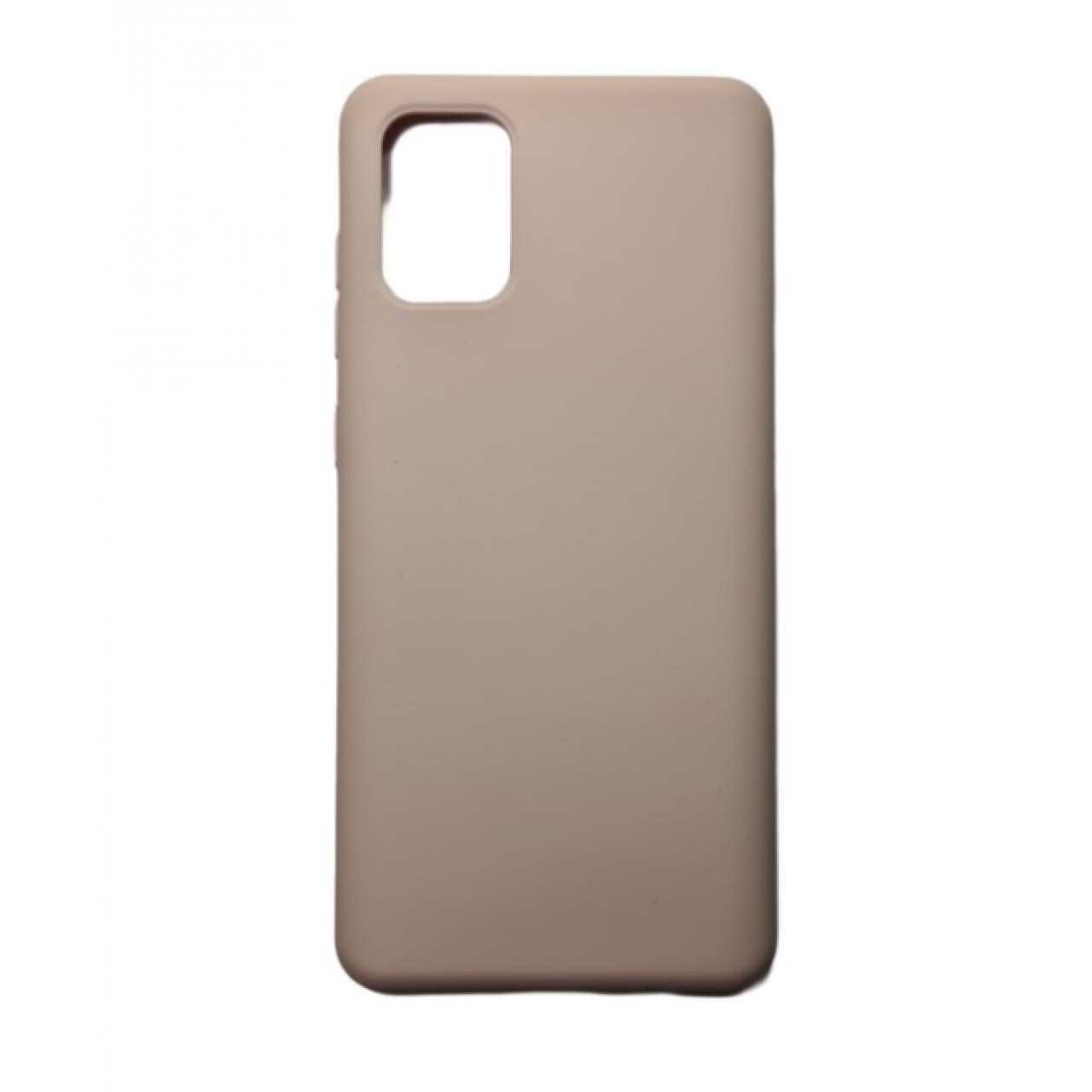 Θήκη Samsung Galaxy A71 Silicone soft-touch cover - 5084 - Μπεζ - ΟΕΜ