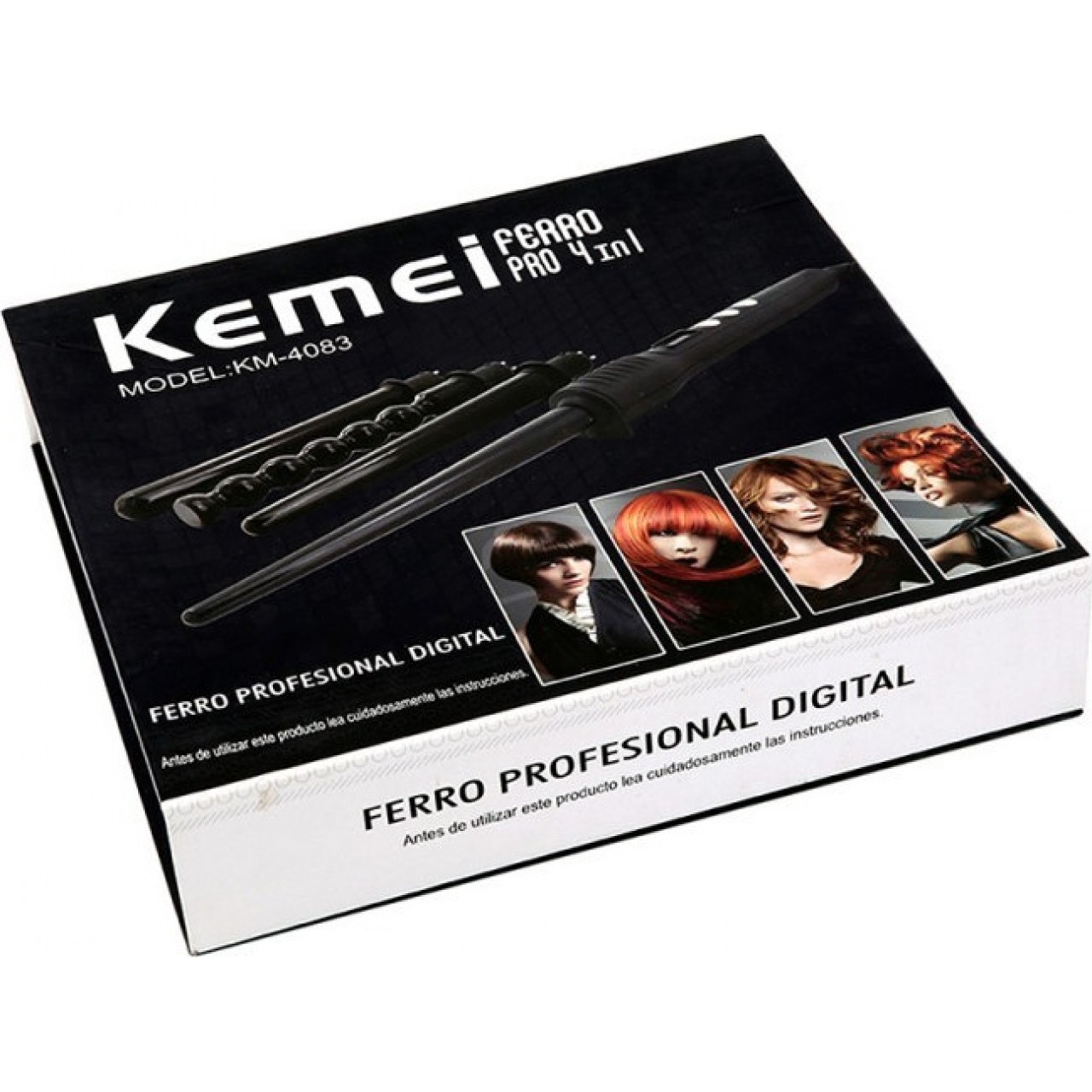 Kemei συσκευή multistyler 4 σε 1 για διαφορετικούς τύπους μπούκλας KM-4083 - 5119