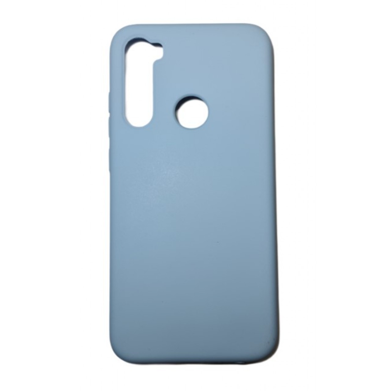 Θήκη Xiaomi Note 8 Silicone soft-touch cover - 5111 - Γαλάζιο - ΟΕΜ