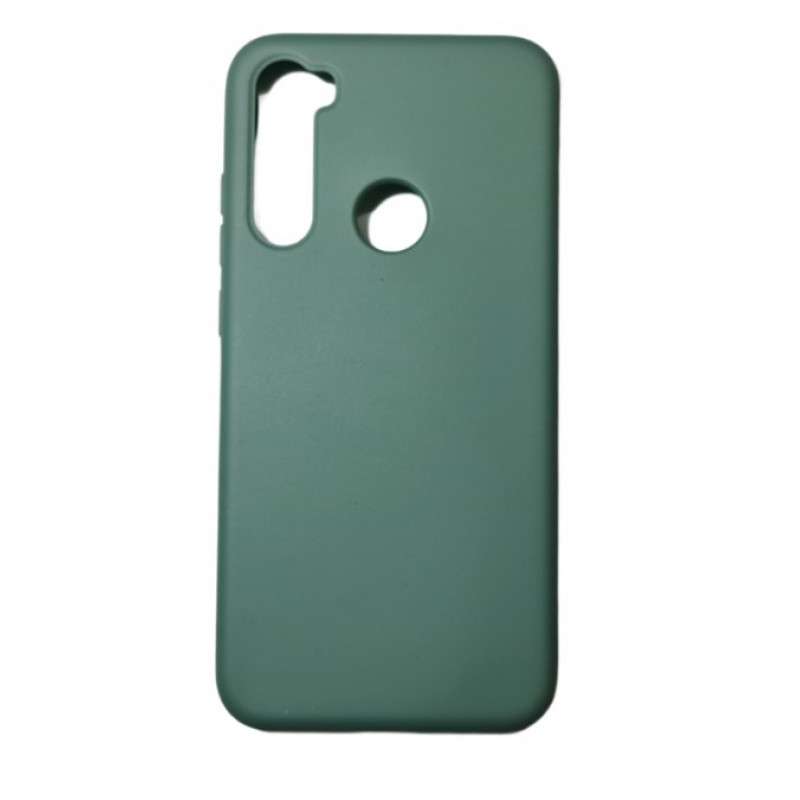 Θήκη Xiaomi Note 8 Silicone soft-touch cover - 5113 - Πράσινο - ΟΕΜ