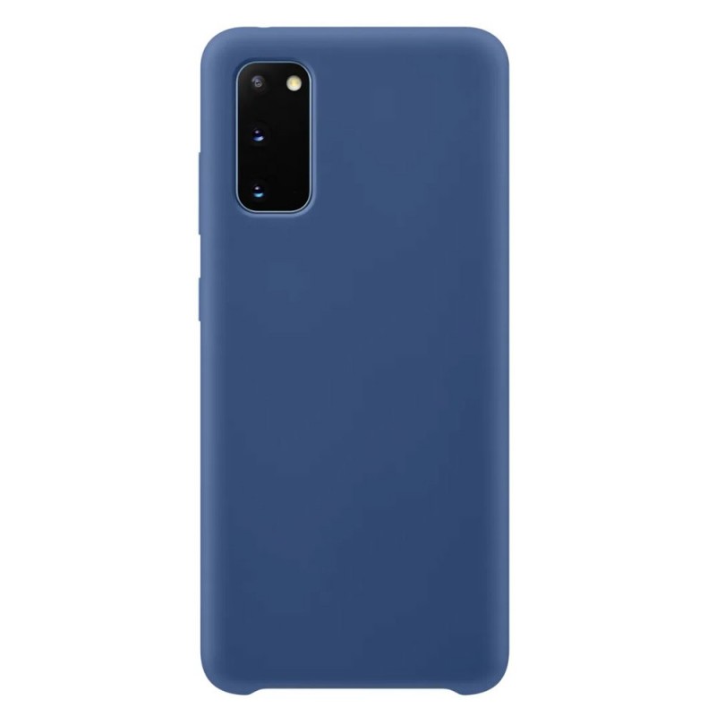 Θήκη για Samsung Galaxy S20 Soft Flexible Rubber Back Cover Σιλικόνης - 5530 - Σκούρο Μπλε - Hurtel