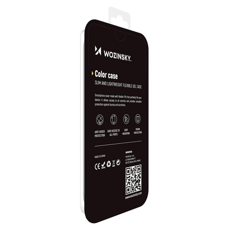 Θήκη iPhone 12 Pro Max Σιλικόνης - 5535 - Κόκκινο - Wozinsky