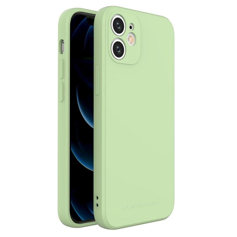 Θήκη iPhone 12 mini Σιλικόνης - 5536 - Πράσινο - Wozinsky
