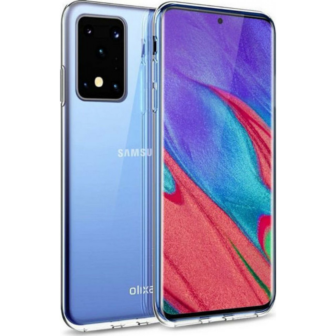 Θήκη για Samsung S20 Ultra Σιλικόνη - 5548 - Διάφανο - Hurtel