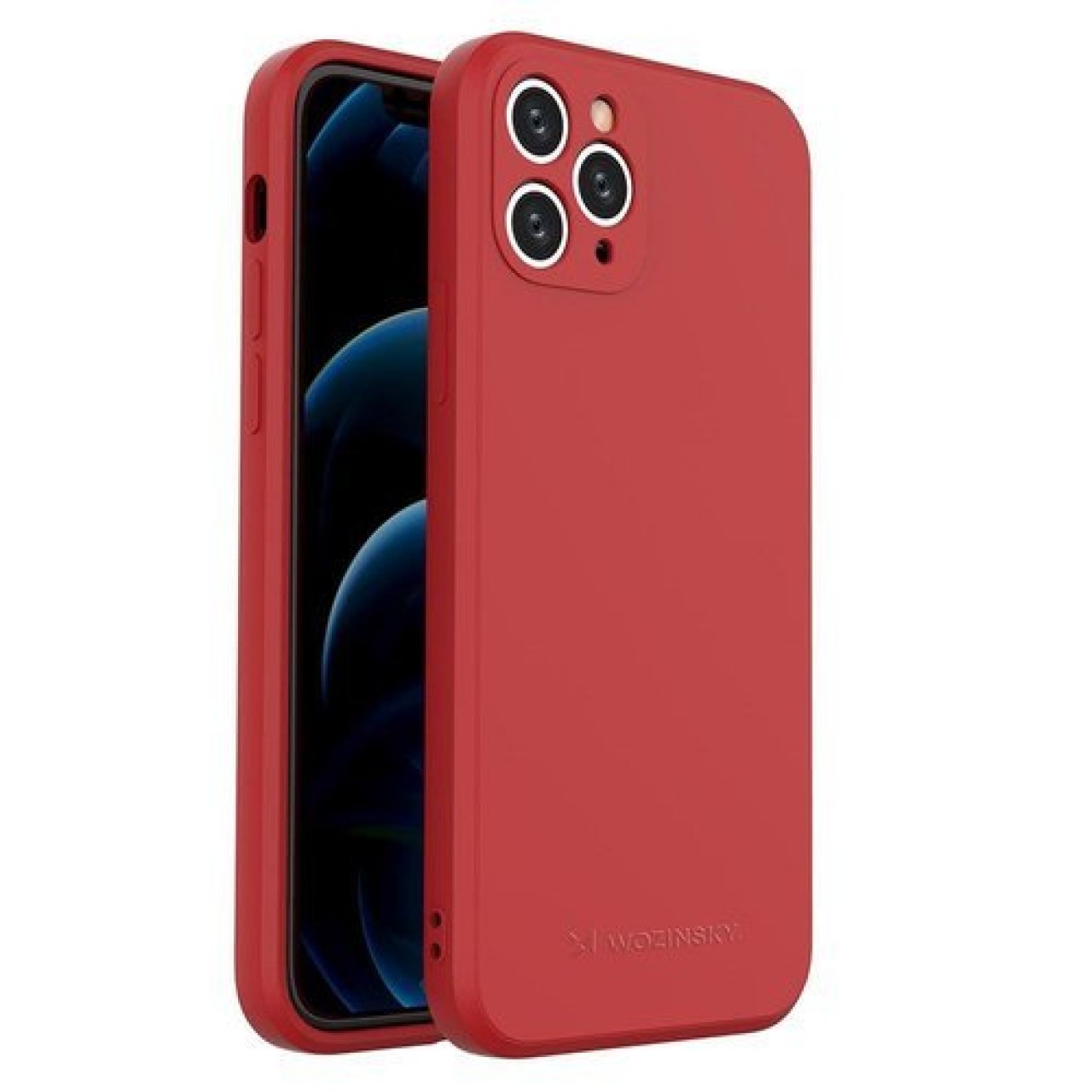 Θήκη iPhone 11 Pro Σιλικόνης - 5578 - Κόκκινο - Wozinsky