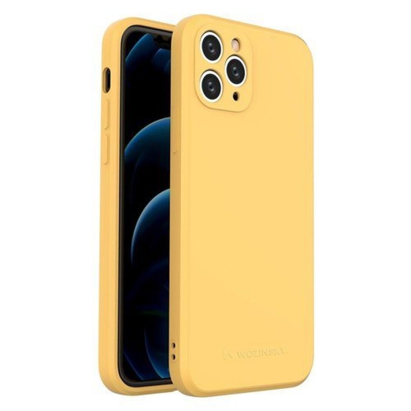 Θήκη iPhone 11 Pro Σιλικόνης - 5588 - Κίτρινο - Wozinsky