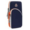 Running Armband Sports Phone Case 20x4x9,5cm - 5601 - Σκούρο Μπλε - OEM