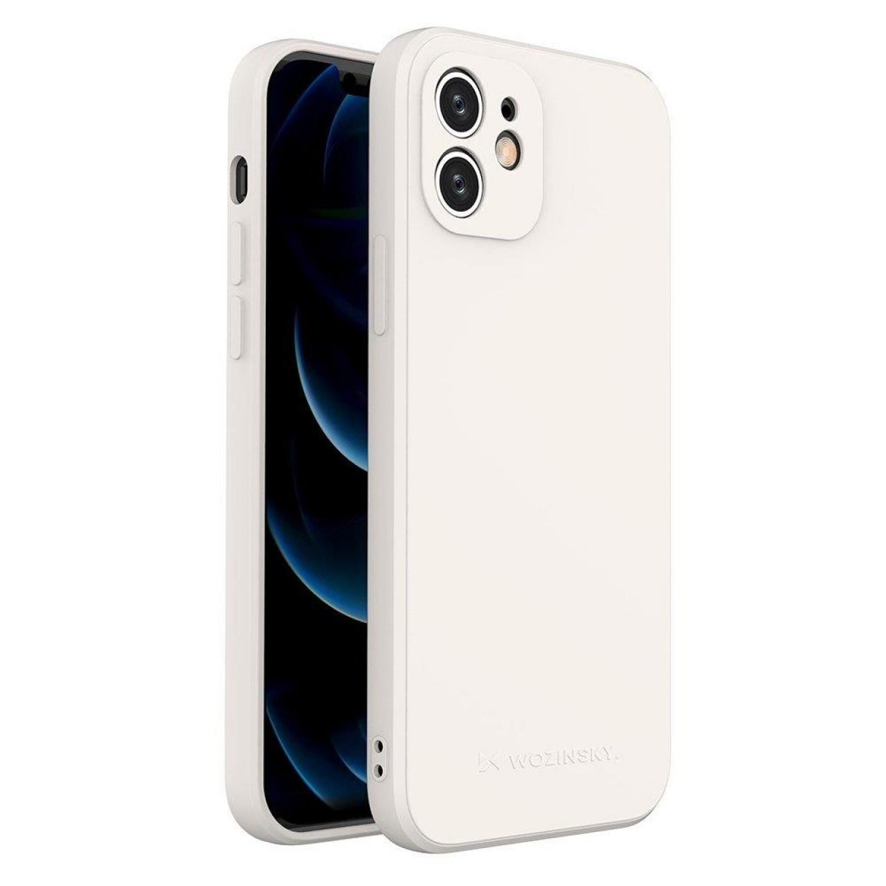 Θήκη iPhone 7/8/SE 2020 Σιλικόνης - 5738 - Μπεζ- Wozinsky