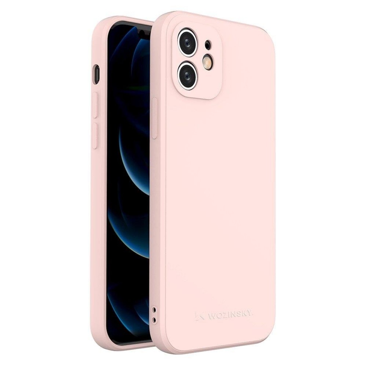 Θήκη iPhone XS Color Back Cover Σιλικόνης - 5773 - Ροζ - Wozinsky