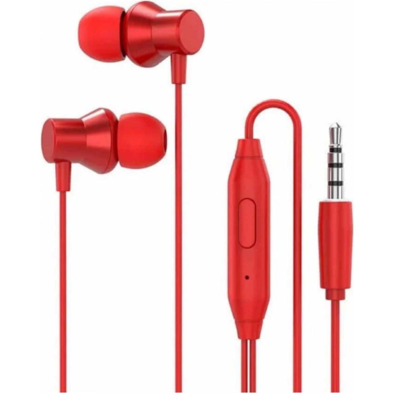 Καλωδιακά Ακουστικά - Lenovo HF130 (RED) - 5787