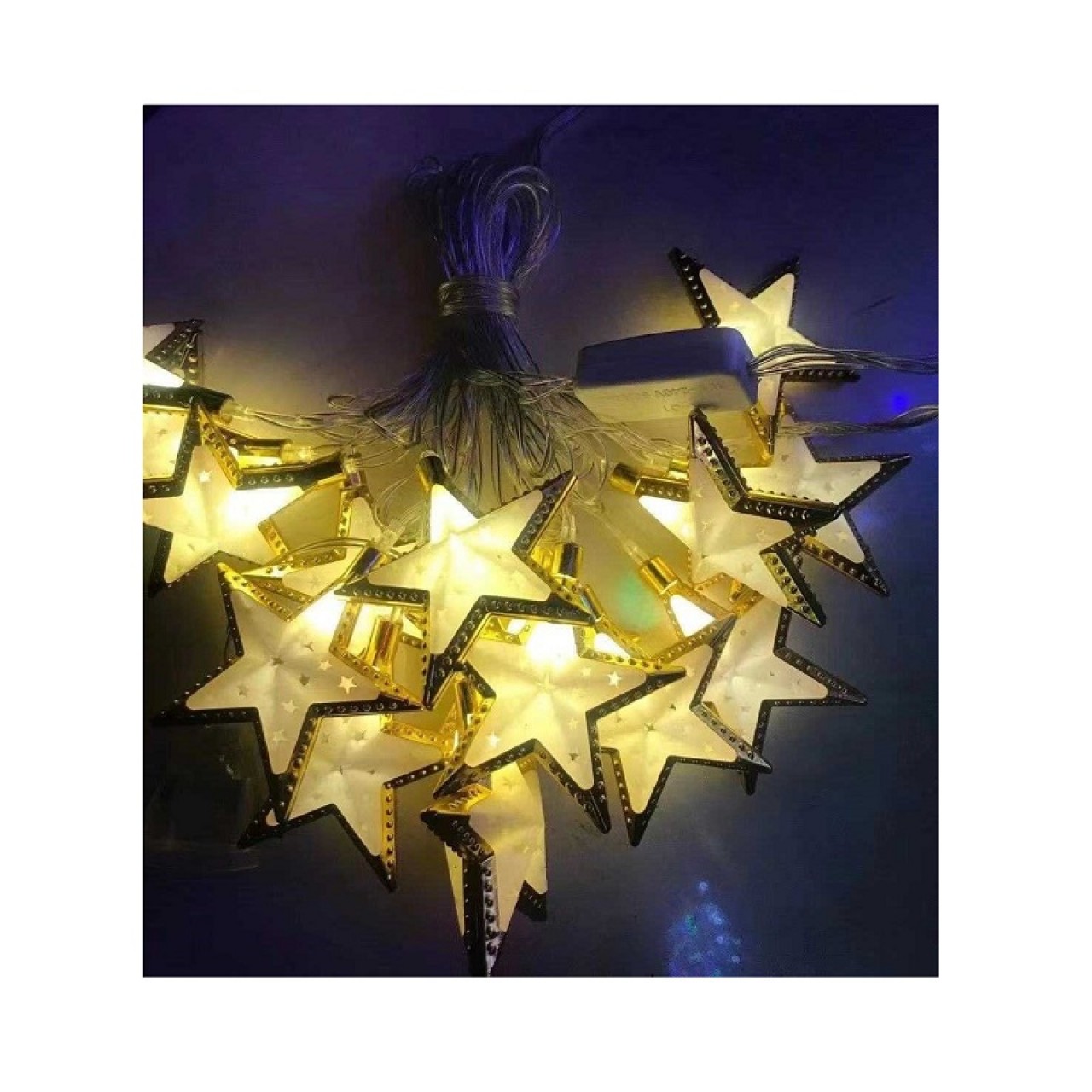 Χριστουγεννιάτικα φώτα – Stars – 20 Led – Warm White – 5823