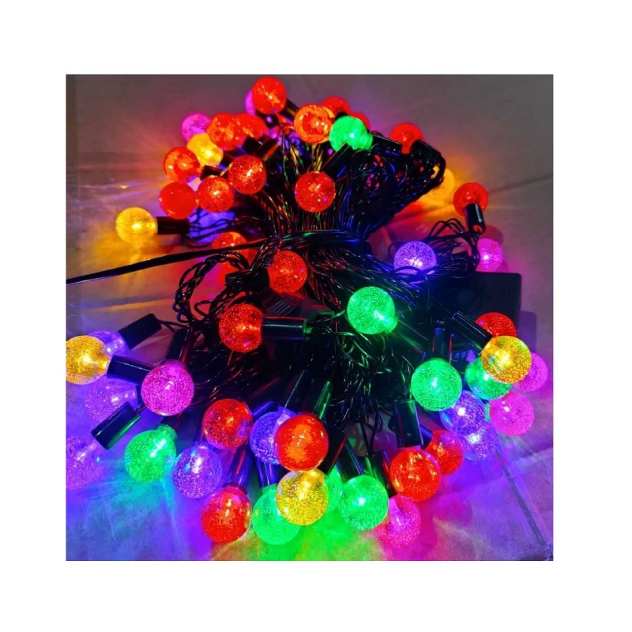 Χριστουγεννιάτικα φωτάκια Φυσαλίδα – 100 Led – RGB – 5830